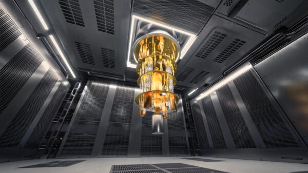 Quantum Computer Lab, Low Wide Shot. V02